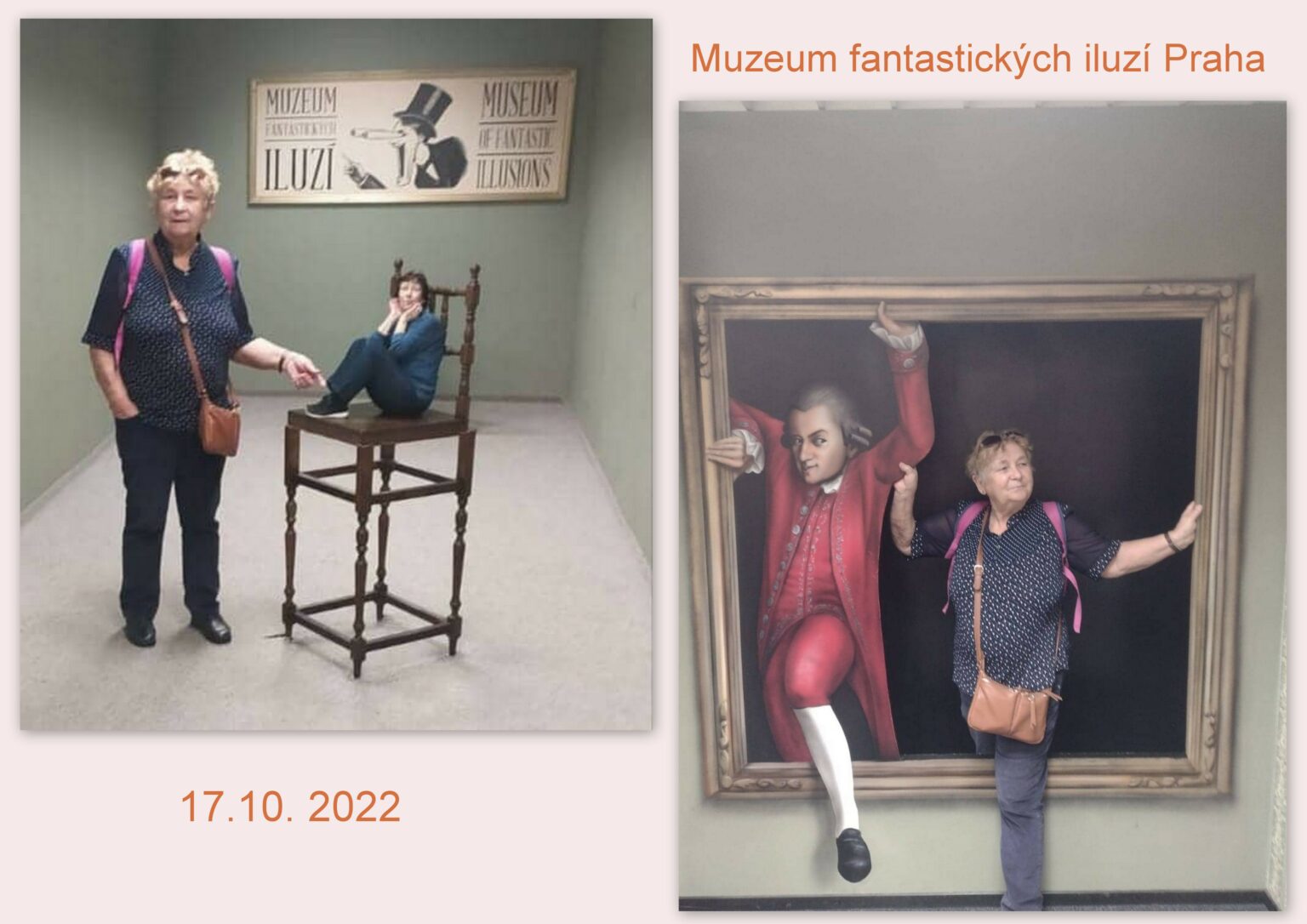 Muzeum fantastických iluzí Praha 17 10 2022 část 6 CSOP Praha 15