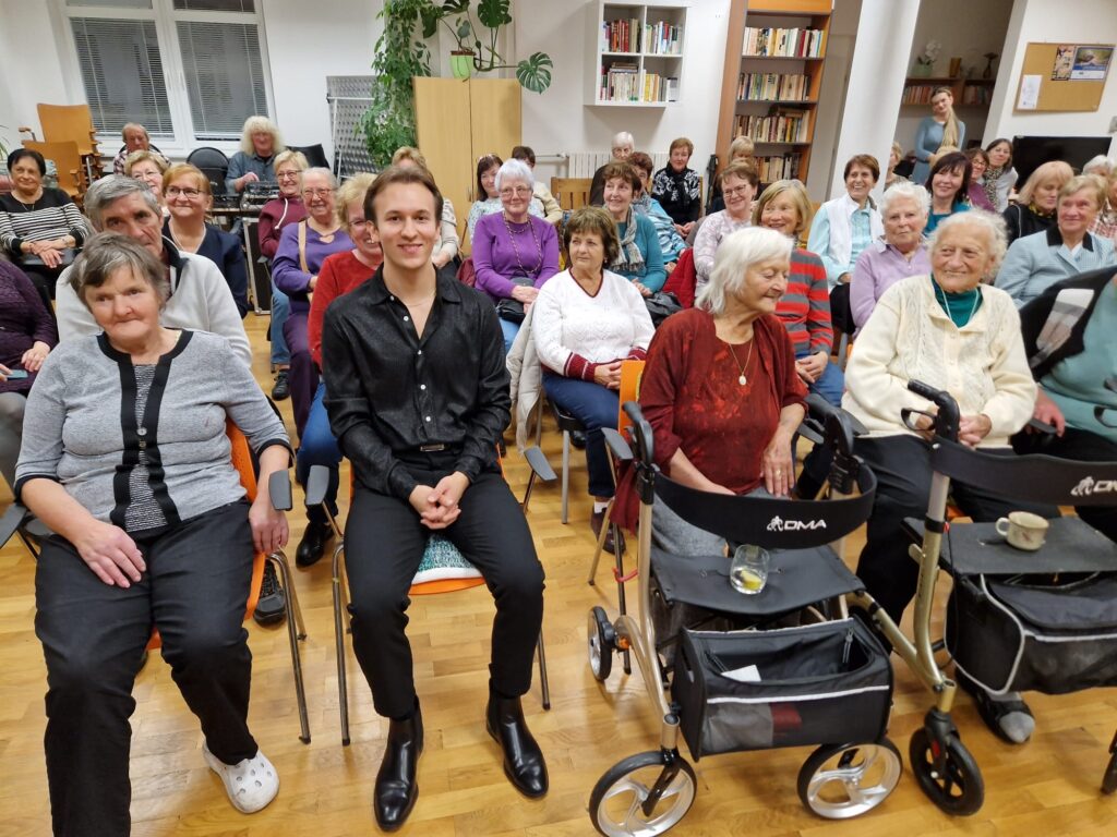 Klubovka Zdeňka Vrby v Klubu Seniorů